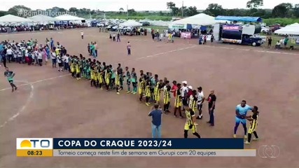 Copa Craque começa neste fim de semana mais de 20 equipes em Gurupi