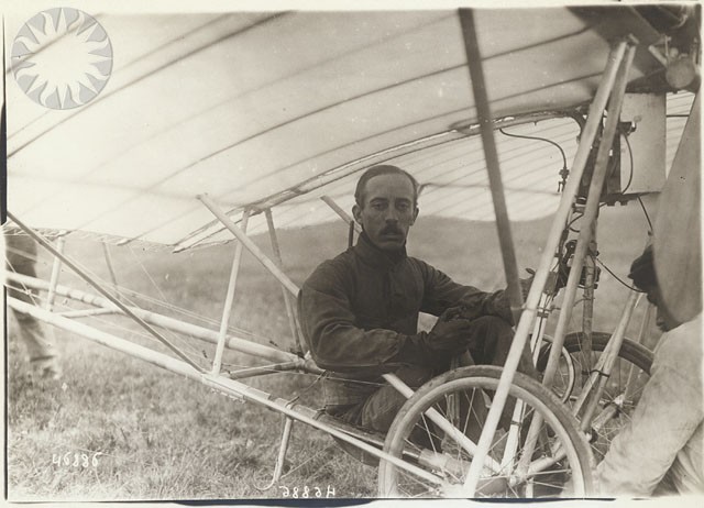 Alberto Santos-Dumont (Foto: Branger & Cie (Smithsonian Institution))