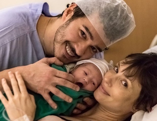 Nasce filho de Marcos Veras e Rosanne Mulholland (Foto: Reprodução/Instagram)