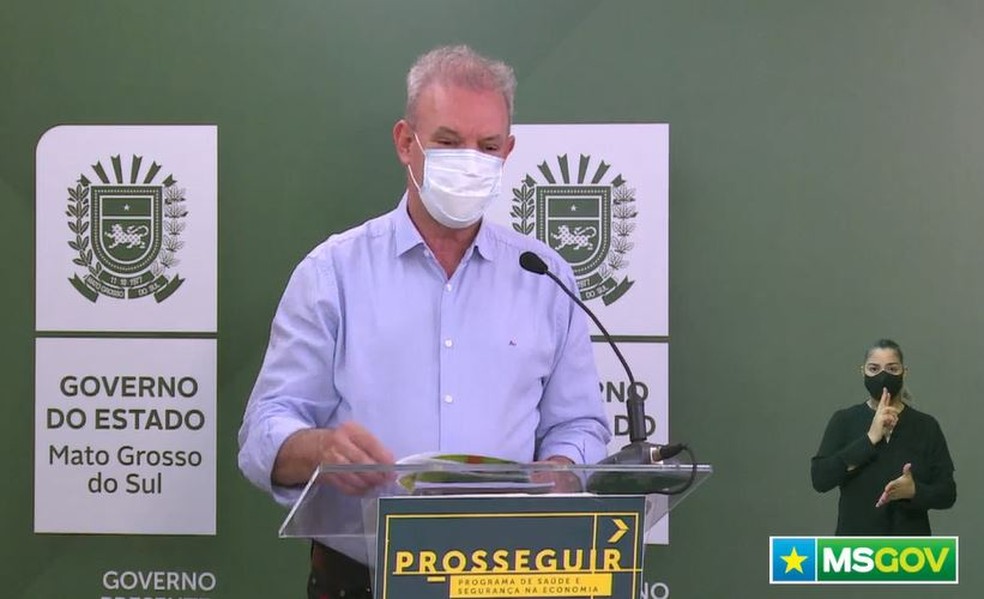 Secretário estadual de Saúde, Geraldo Resende — Foto: Redes Sociais/Reprodução