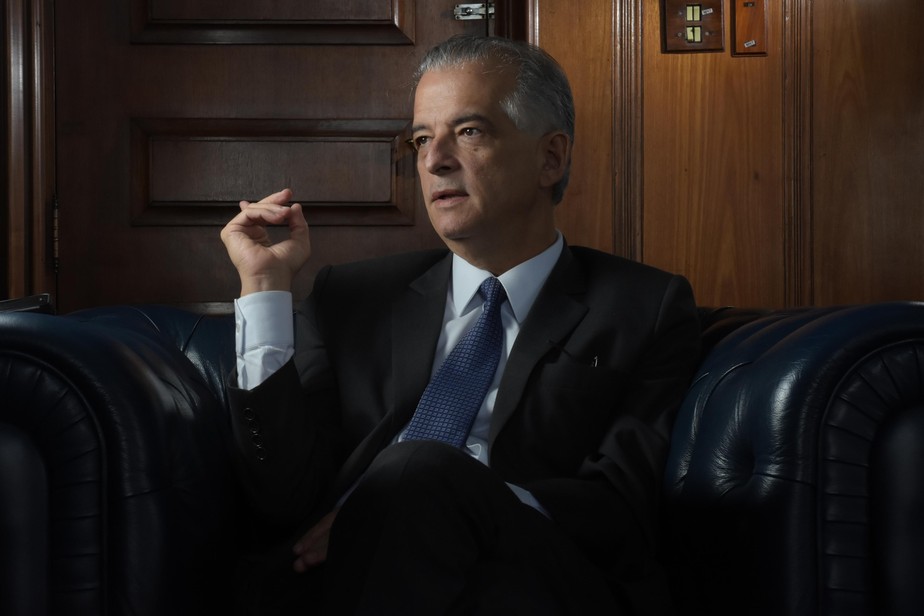 Marcio Franca, governador do Estado de Sao Paulo