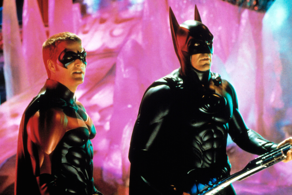 George Clooney e Chris O'Donnell como os protagonistas de Batman & Robin (1997) (Foto: Reprodução)