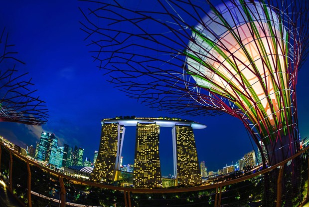 O Marina Bay Sands em Singapura (Foto: Destination Singapore/Divulgação)
