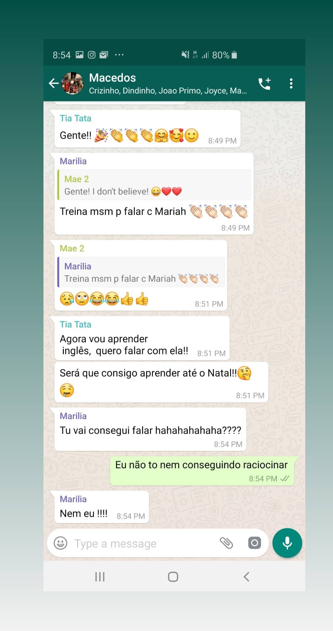 Anitta mostra família reagindo a comentário de Mariah (Foto: Reprodução/Instagram)