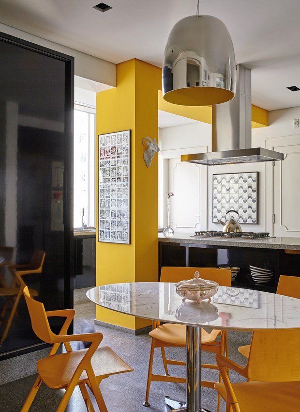 cozinha-amarela (Foto: Victor Affaro)
