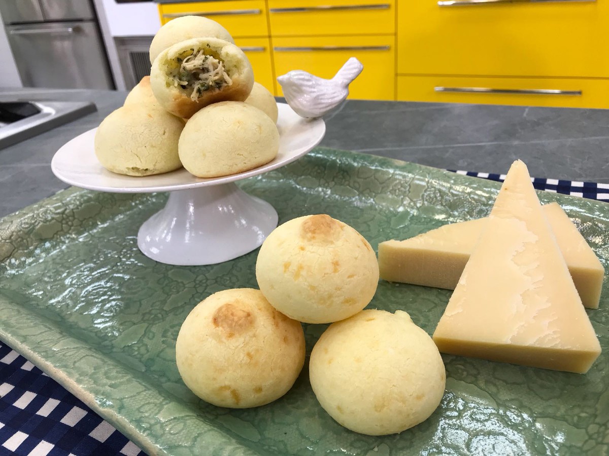 Pao De Queijo Recheado Receitas Gshow Gshow