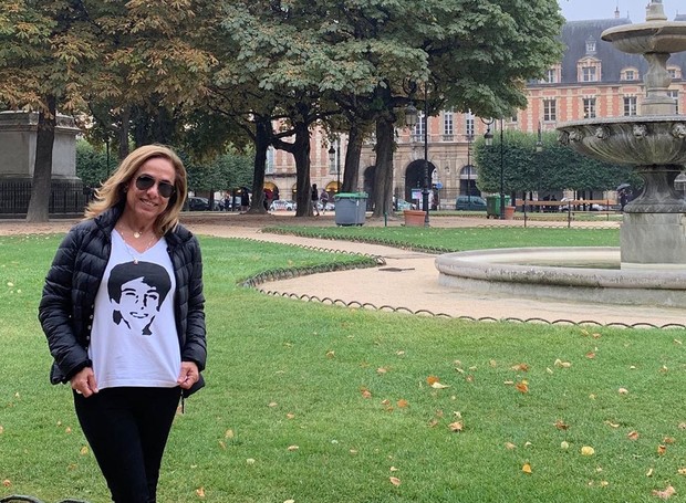 No aniversário de 28 anos do filho falecido, Cissa Guimarães refaz passeio na França (Foto: Instagram/ Divulgação)