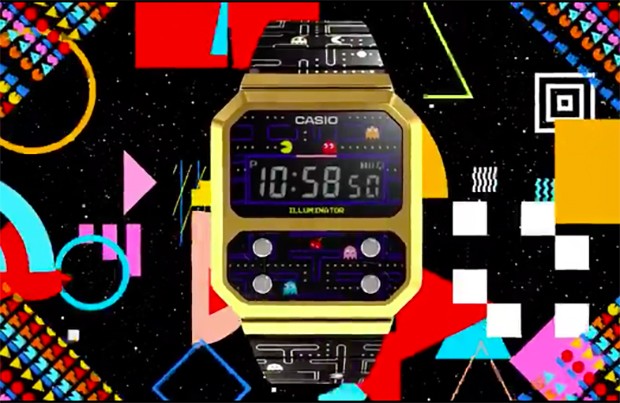 O design do relógio faz uma reprodução fiel à série de videogame (Foto: Reprodução / Instagram / @casio_us)