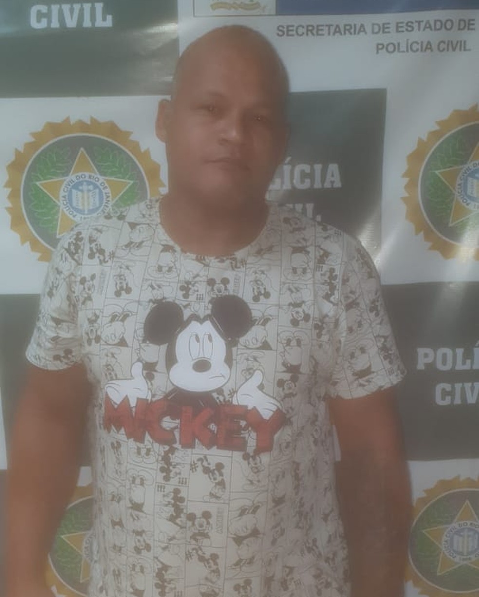 Fabiano Sousa da Conceição, que estava foragido da Justiça há 18 anos por conta de um assassinato. — Foto: Reprodução