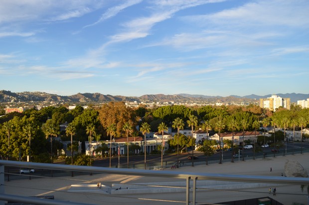 Vista do terraço do Museu do Oscar (Foto: Quem)