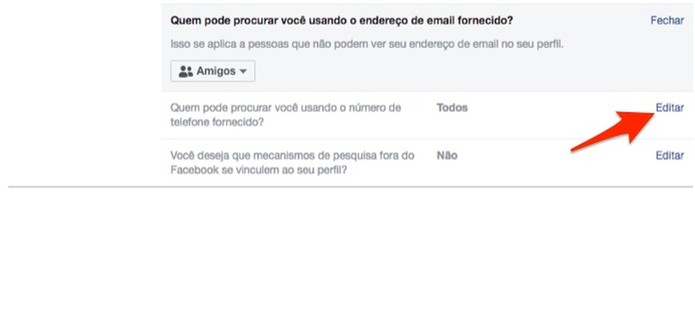 Edite a privacidade de um celular vinculado em uma conta do Facebook (Foto: Reprodução/Marvin Costa) Edite a privacidade de um celular vinculado em uma conta do Facebook (Foto: Reprodução/Marvin Costa)