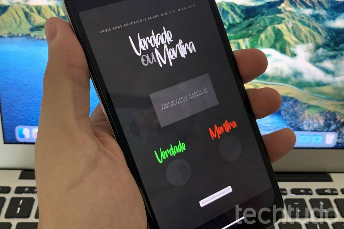 Verdade Ou Mentira No Instagram Como Usar O Template Nos Stories Redes Sociais Techtudo Quer saber como estão seus conhecimentos? verdade ou mentira no instagram como
