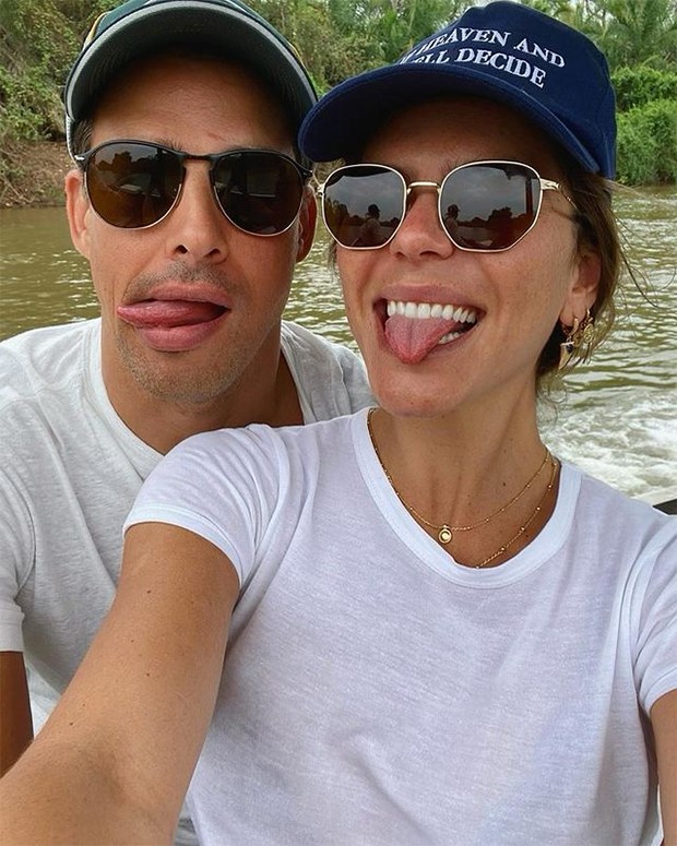 Cauã Reymond e Mariana Goldfarb (Foto: Reprodução/ Instagram)