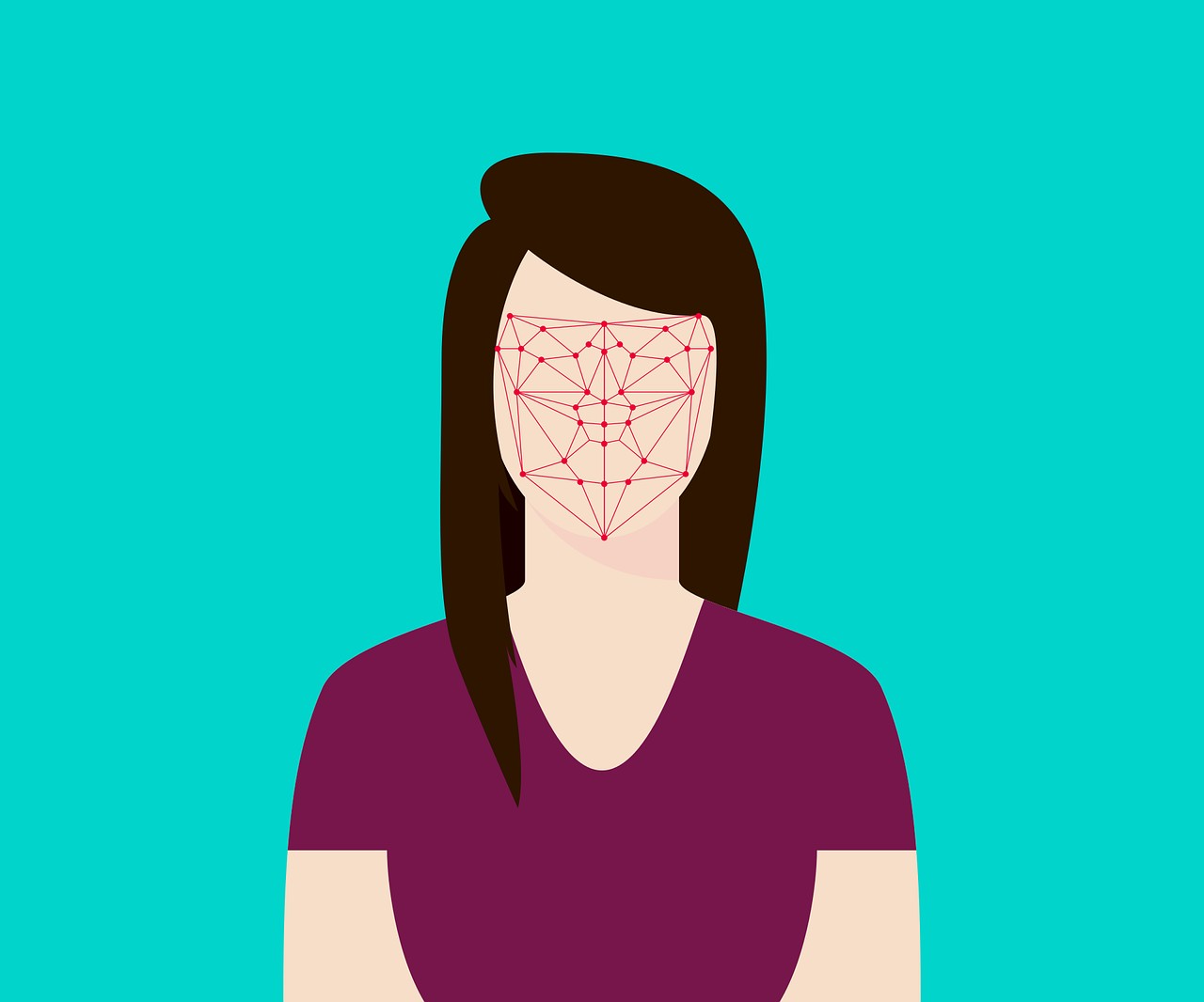 Tecnologias de reconhecimento facial usam inteligência artificial para identificar rostos humanos (Foto: Wikimedia Commons)