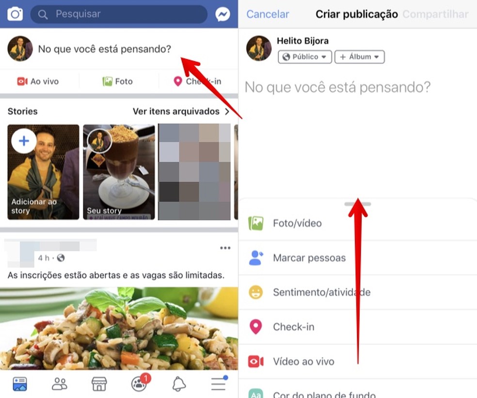 como fazer enquete no facebook pelo celular redes sociais techtudo