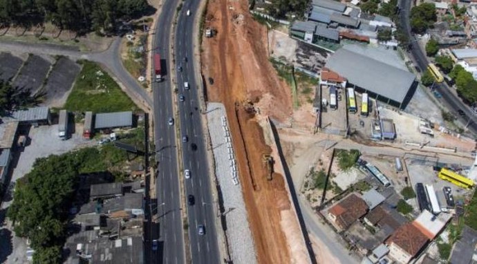 BRT Antônio Carlos / Pedro I Belo Horizonte Mobilidade Urbana Copa (Foto: Portal da Copa / Divulgação)