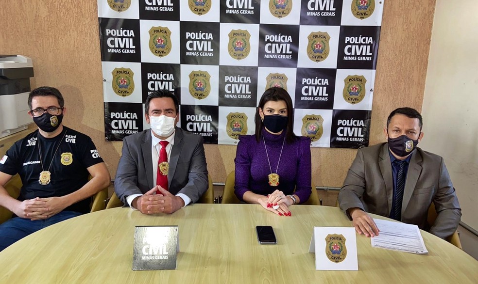 As investigações iniciaram após a filha da vítima procurar a polícia para relatar o desaparecimento da mãe. — Foto: Divulgação / Polícia Civil MG