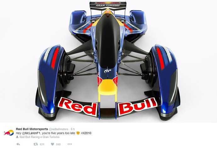 RBR ironiza carro conceito da McLaren: 