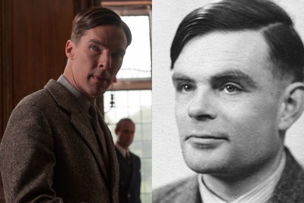 Benedict Cumberbatch e Alan Turing (Foto: Divulgação/Reprodução)