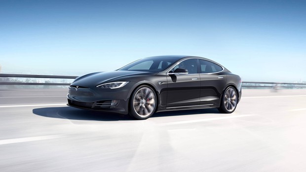 Model S, carro elétrico da Tesla (Foto: Divulgação/Tesla)