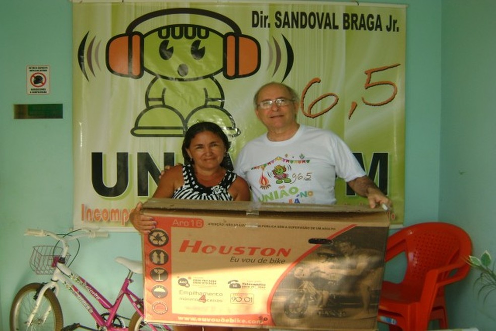 Sandoval Braga, dono da rádio União FM, sofreu atentado no local onde trabalha — Foto: Arquivo pessoal