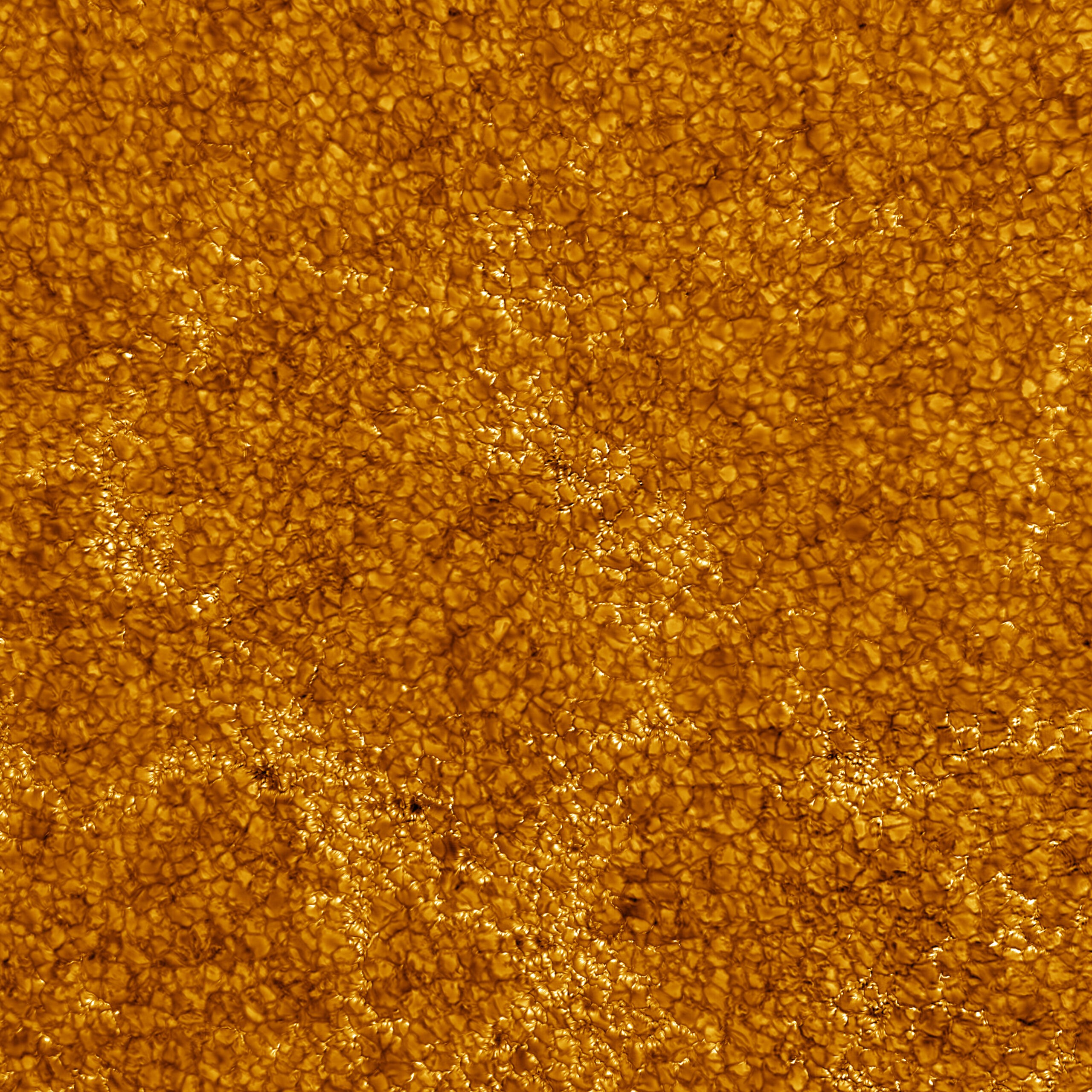 As imagens da cromosfera do Sol mostram uma região de 82 mil quilômetros de diâmetro (Foto: Divulgação/ NSF)