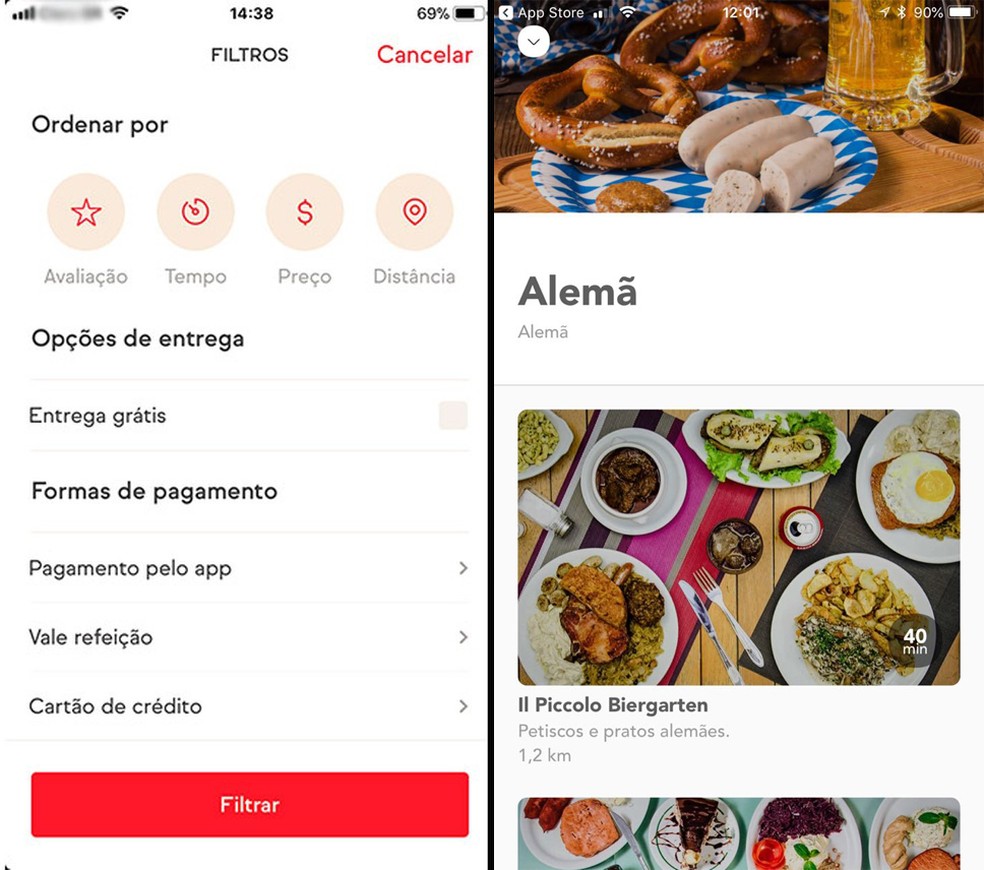 Ifood Ou Spoonrocket Conheca As Caracteristicas De Apps Para Pedir Comida Entrega Techtudo