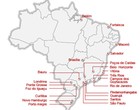Veja no mapa 
os locais com 
os protestos 
pelo Brasil (Editoria de Arte/G1)