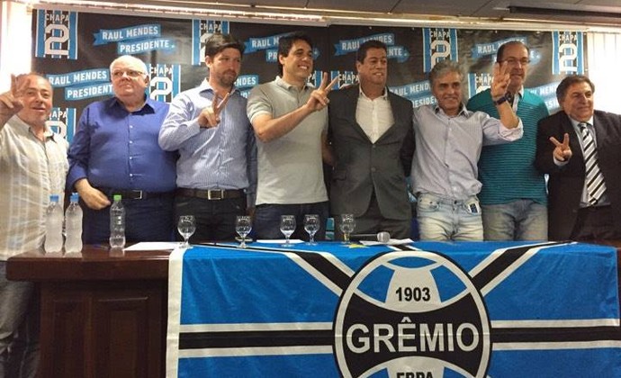 Chapa 2 anuncia composição completa para disputar eleição do Grêmio (Foto: Padrinho Agência de Conteúdo / DVG)