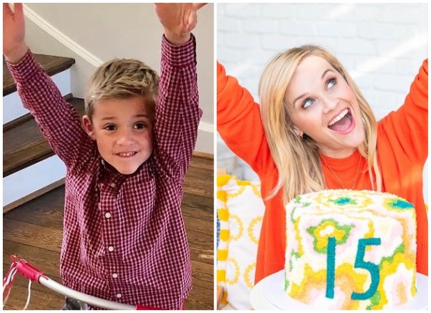 Reese Witherspoon é a cara dos filhos (Foto: Instagram/Reprodução)