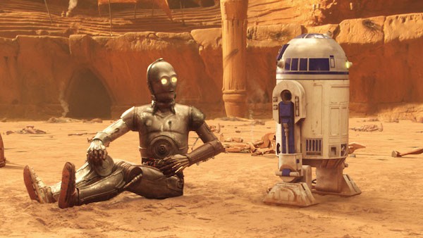 R2-D2 em cena de Star Wars: Episódio II - O Ataque dos Clones (2002) (Foto: Reprodução)
