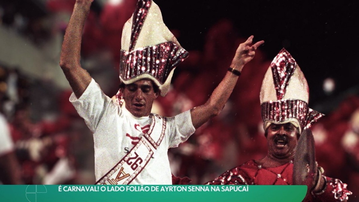 Ayrton Senna Virou Folião No Carnaval Do Rio Há 30 Anos; Veja Registro ...