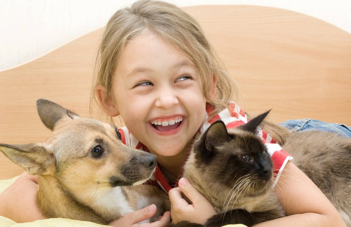 Cats and dogs teach children about companionship and responsibility (Image: Canva/Creative Commons)