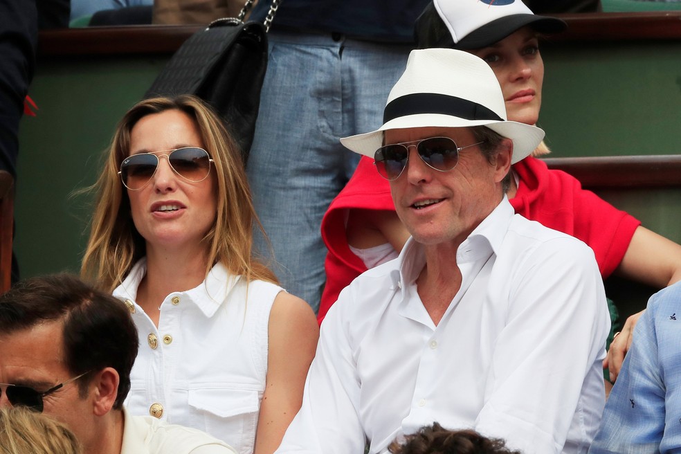 Hugh Grant Roland Garros (Foto: REUTERS/Gonzalo Fuentes)