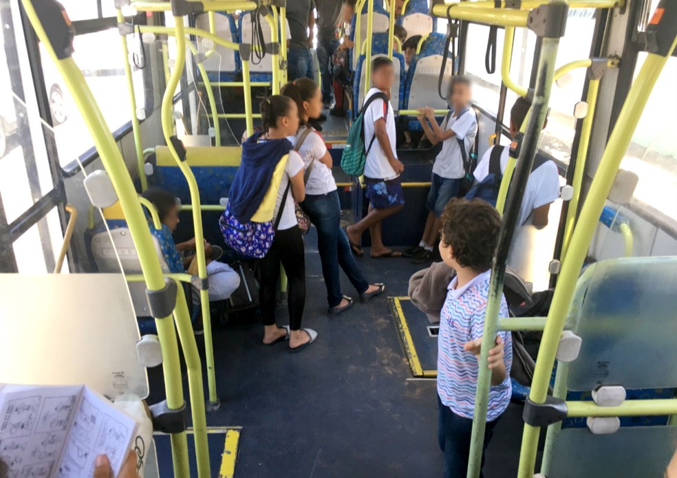 TCE apurou transporte irregular de alunos em ônibus gratuito de Agudos — Foto: TCE/Divulgação