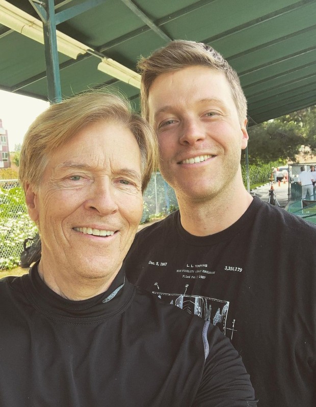 Jack Wagner e o filho, Harrison (Foto: Reprodução/Instagram)