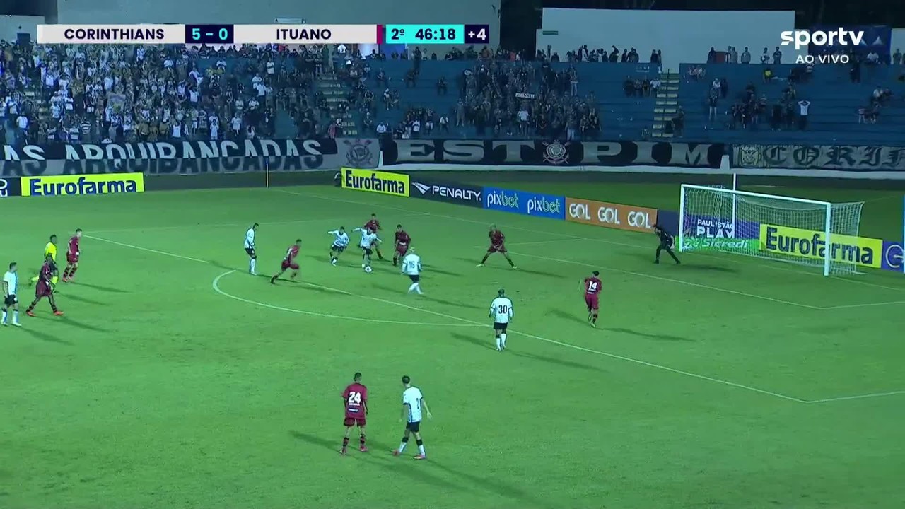 Corinthians 5 x 0 Ituano-SP