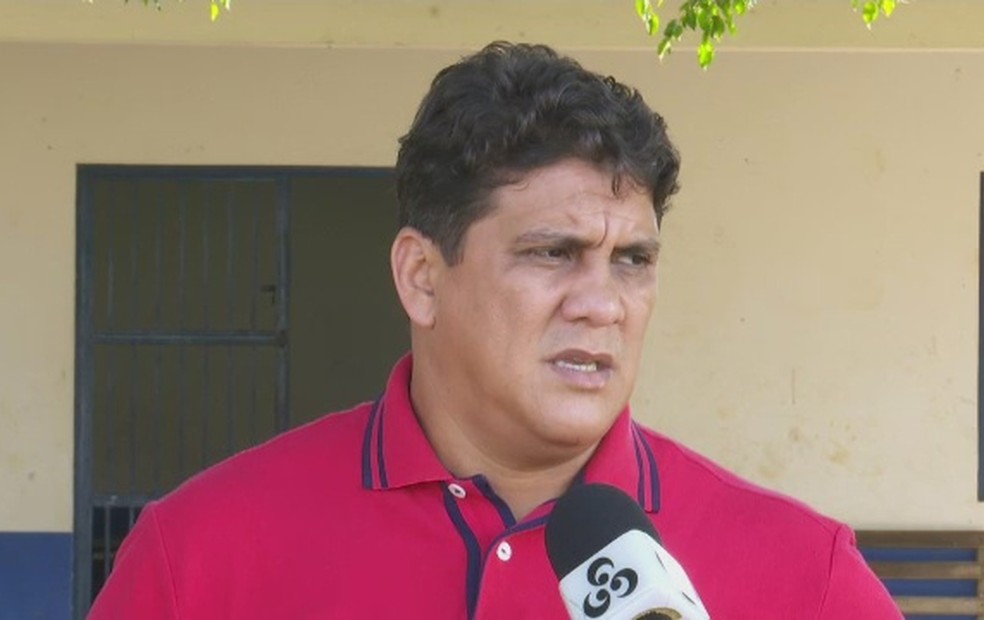 Elison Azevedo, presidente do Atlético-AC — Foto: Reprodução/Rede Amazônica Acre