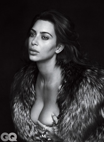 Kim Kardashian (Foto: Reprodução/GQ)