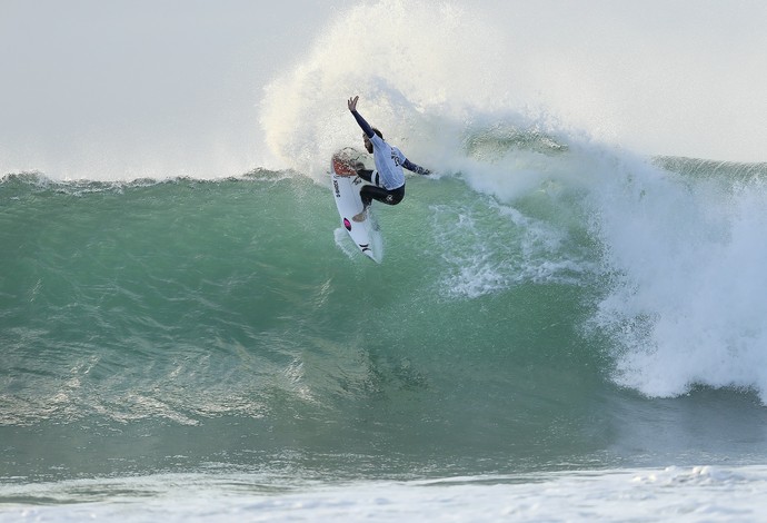 Alejo Muniz em Jeffreys Bay J-Bay na África do Sul - surfe (Foto: @WSL / Cestari)
