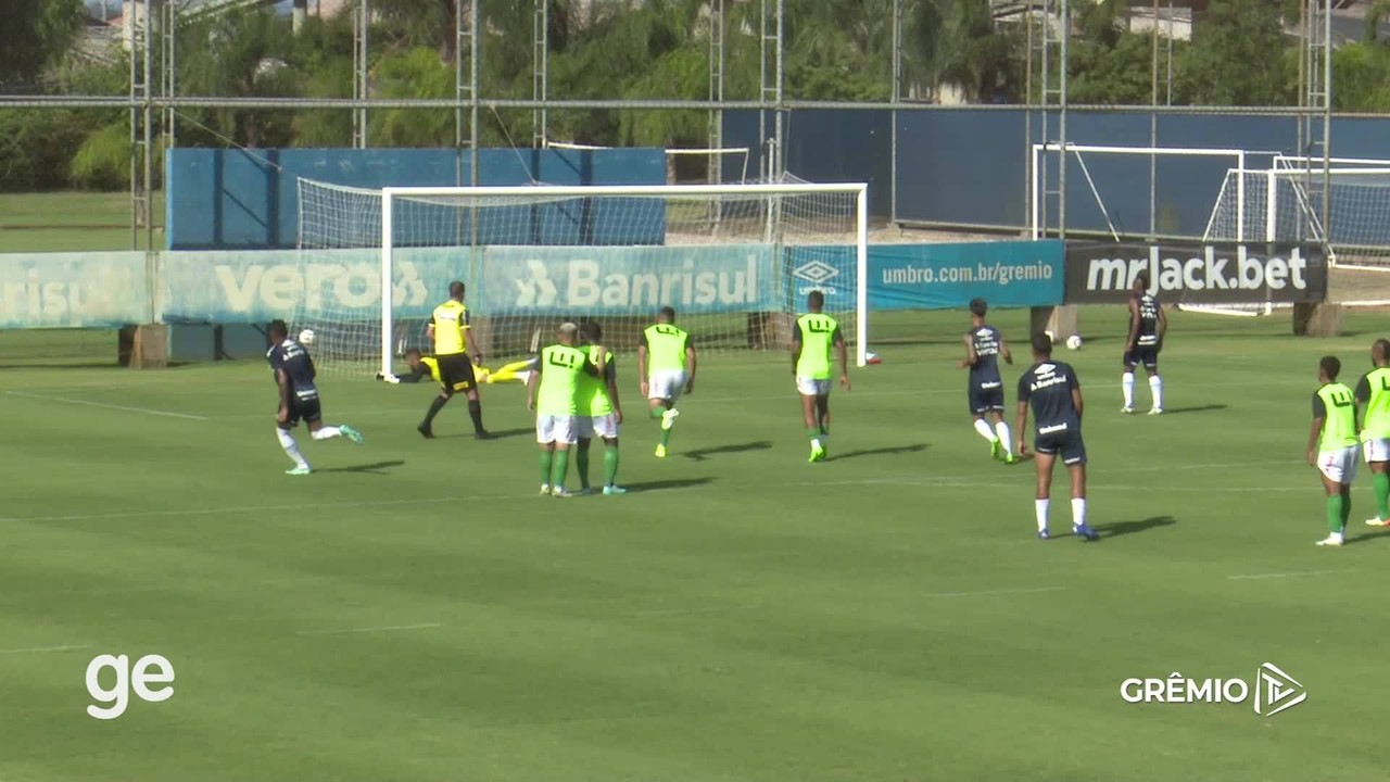 Destaque do Concórdia chama atenção em jogo-treino contra o Grêmio