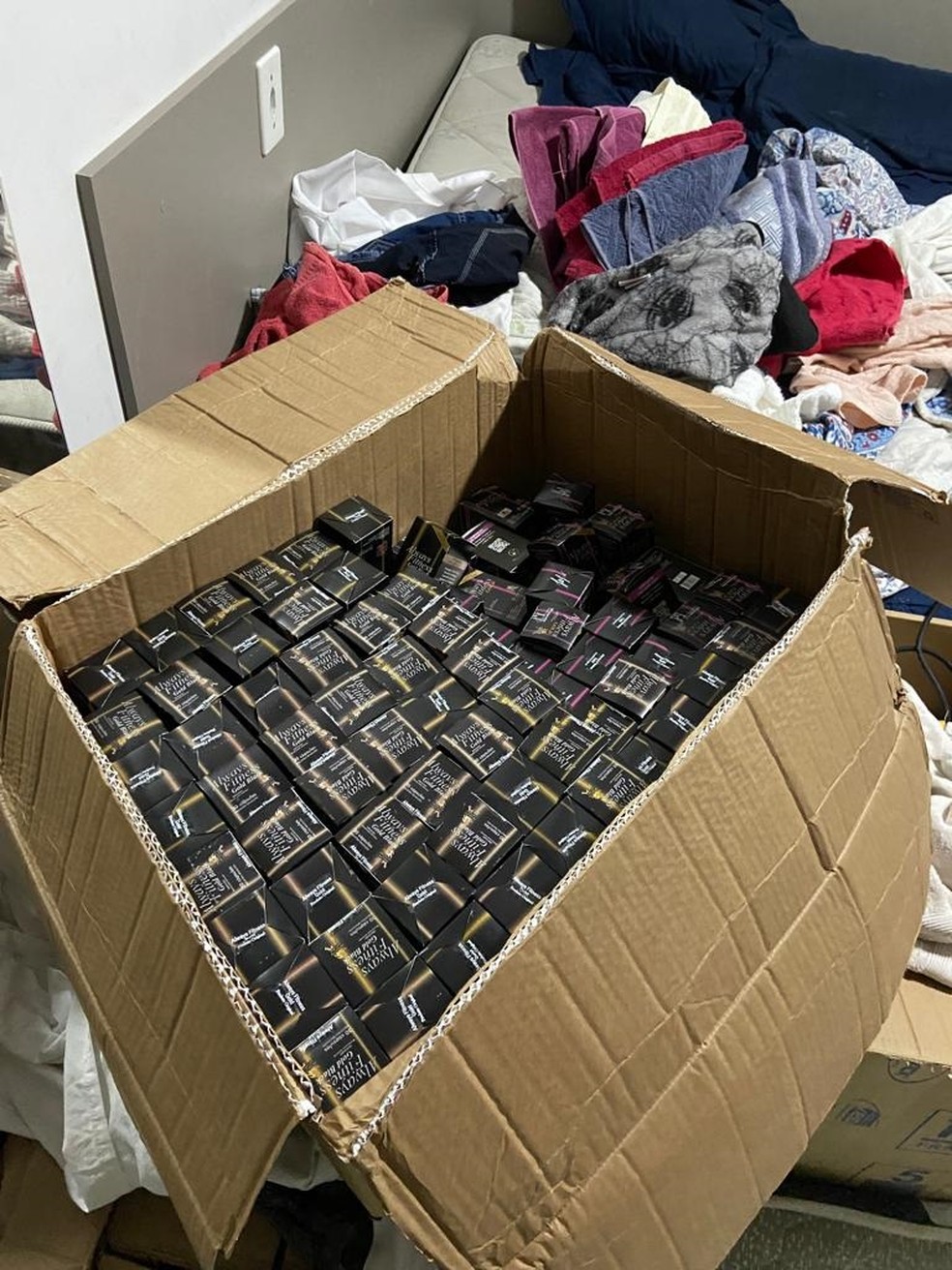 Produtos apreendidos foram levados para a sede da Polícia Federal em Maceió — Foto: Polícia Federal 