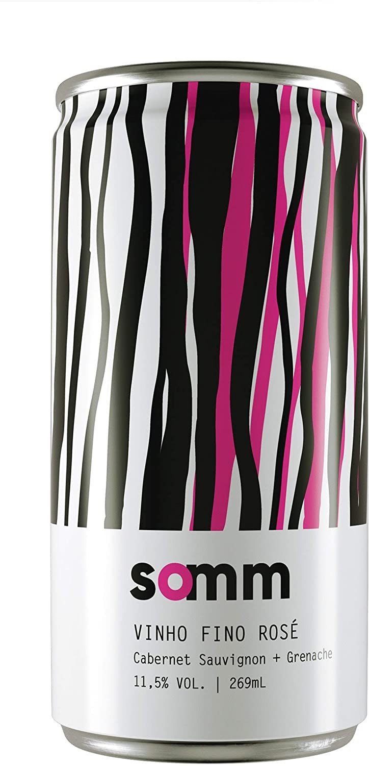 Vinho Rosé Cabernet Sauvignon + Grenache, Somm (269ml) (Foto: Reprodução/ Amazon)