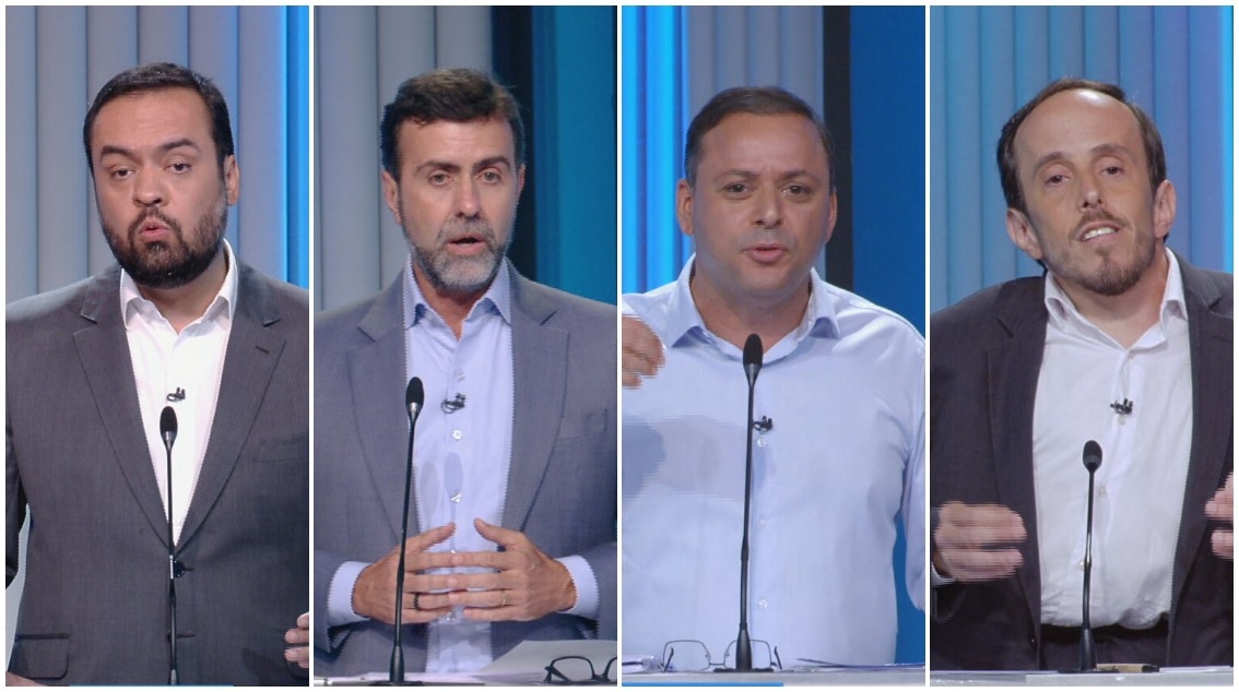 Veja o que é #FATO ou #FAKE nas falas dos candidatos ao governo do RJ no debate da Globo