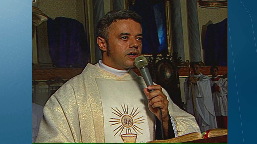 Monsenhor Jaelson Alves de Andrade — Foto: TV Cabo Branco/Reprodução