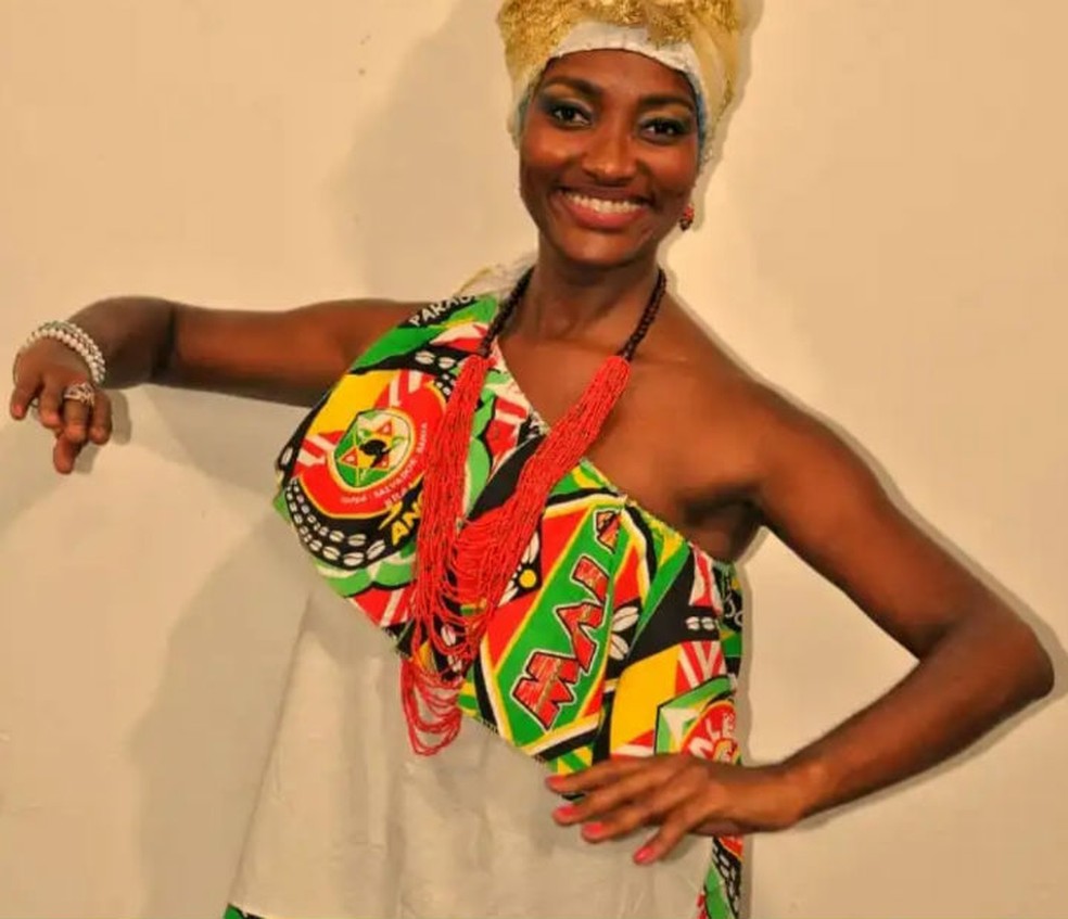 Quênia Santos, eleita Negra do Malê — Foto: Divulgação