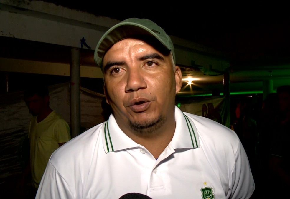 Delany, t�cnico do Nacional de Patos � Foto: Reprodu��o / TV Para�ba