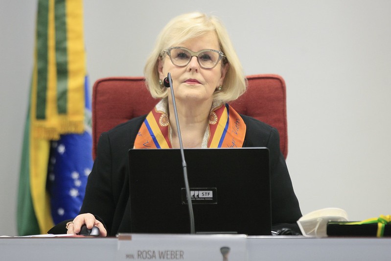Rosa Weber é a presidente  em exercício da Corte (Foto: Supremo Tribunal Federal)