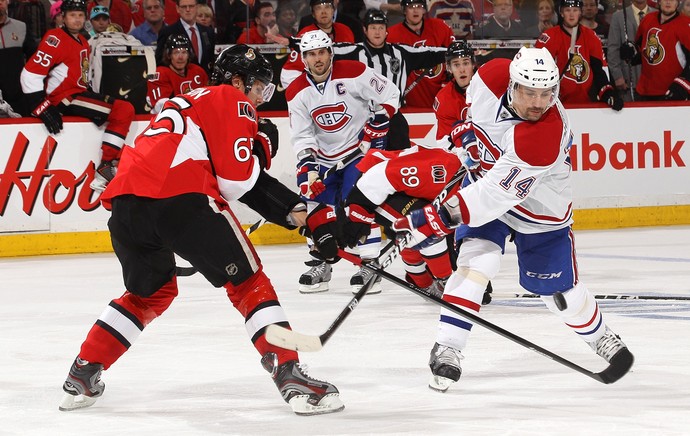 Ottawa Senators x montreal canadiens  (Foto: Getty Images)