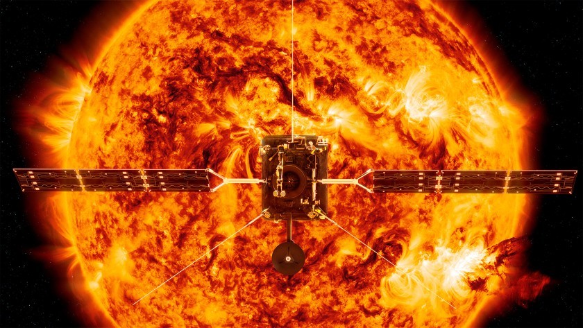 Sonda Solar Orbiter vai tirar fotos inéditas dos polos sul e norte do Sol (Foto: NASA)